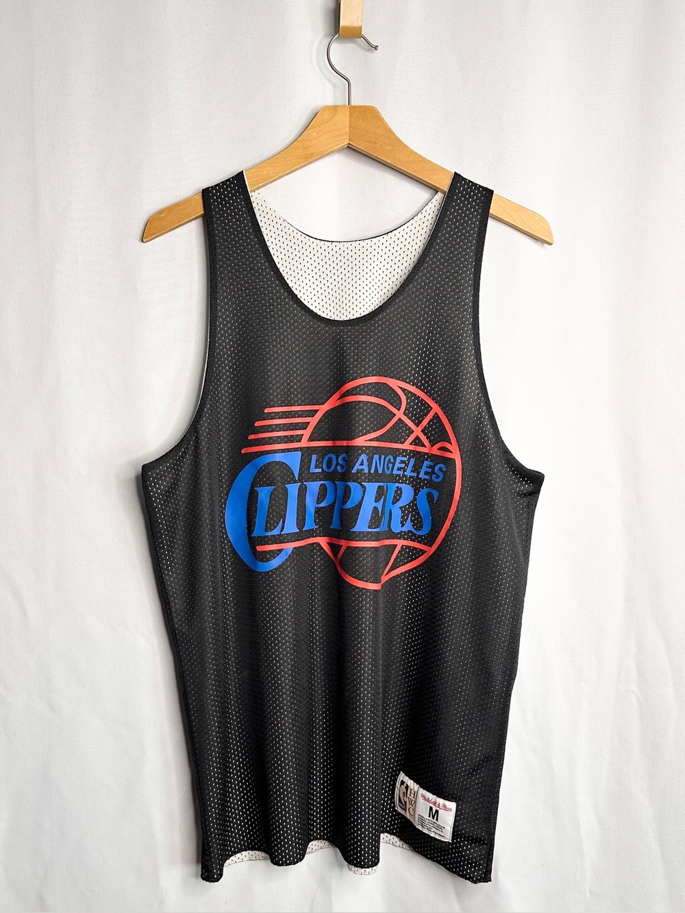 Mitchell & Ness LA Clippers Reversible Mesh Jersey Tank Top Practice Jersey M